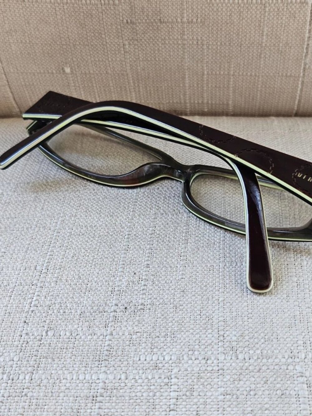Versus by Versace Women Eyeglasses/Glasses Frame Brown MOD8014 51[]14 135 Frame - Picture 8 of 12